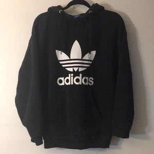 NWOT adidas logo hoodie